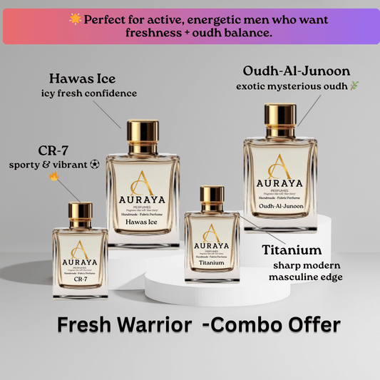 Fresh Warrior- Perfume Combo Pack (4 x 10ml)