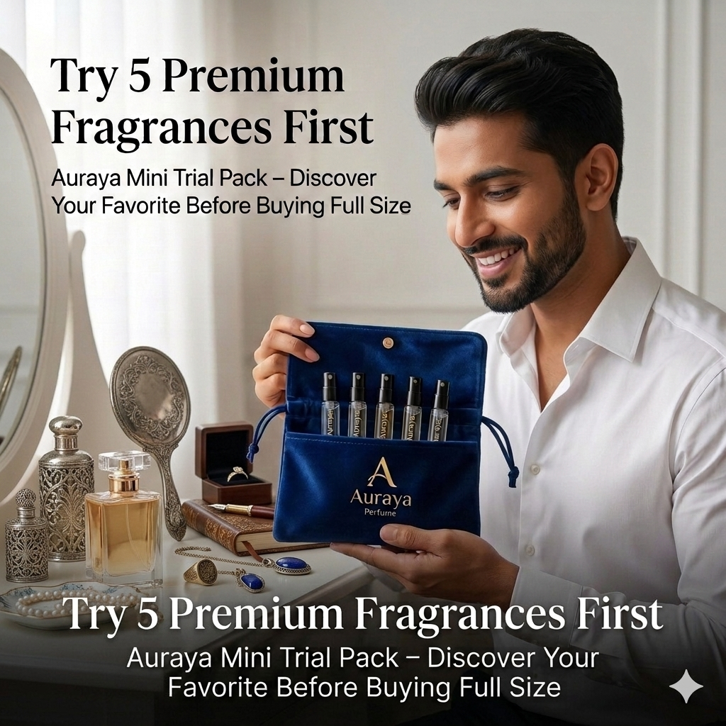 Mini Trial Pack for Men - 5 Premium Fragrances