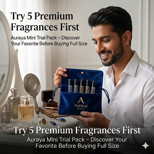Mini Trial Pack for Men - 5 Premium Fragrances