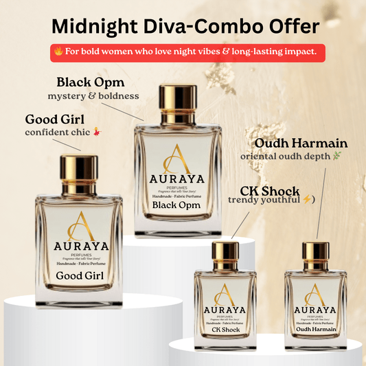 Midnight Diva- Perfume Combo Pack (4 x 10ml)
