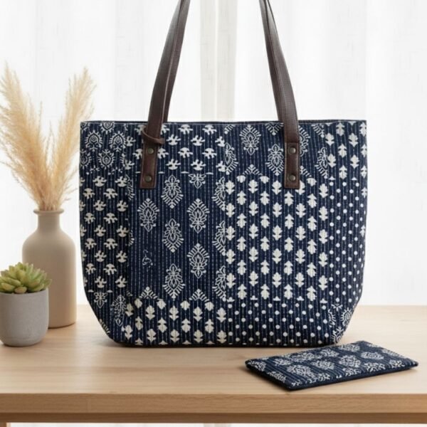 Blue Star Tote Bag