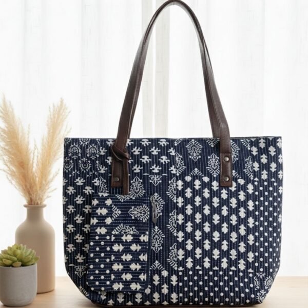 Blue Star Tote Bag