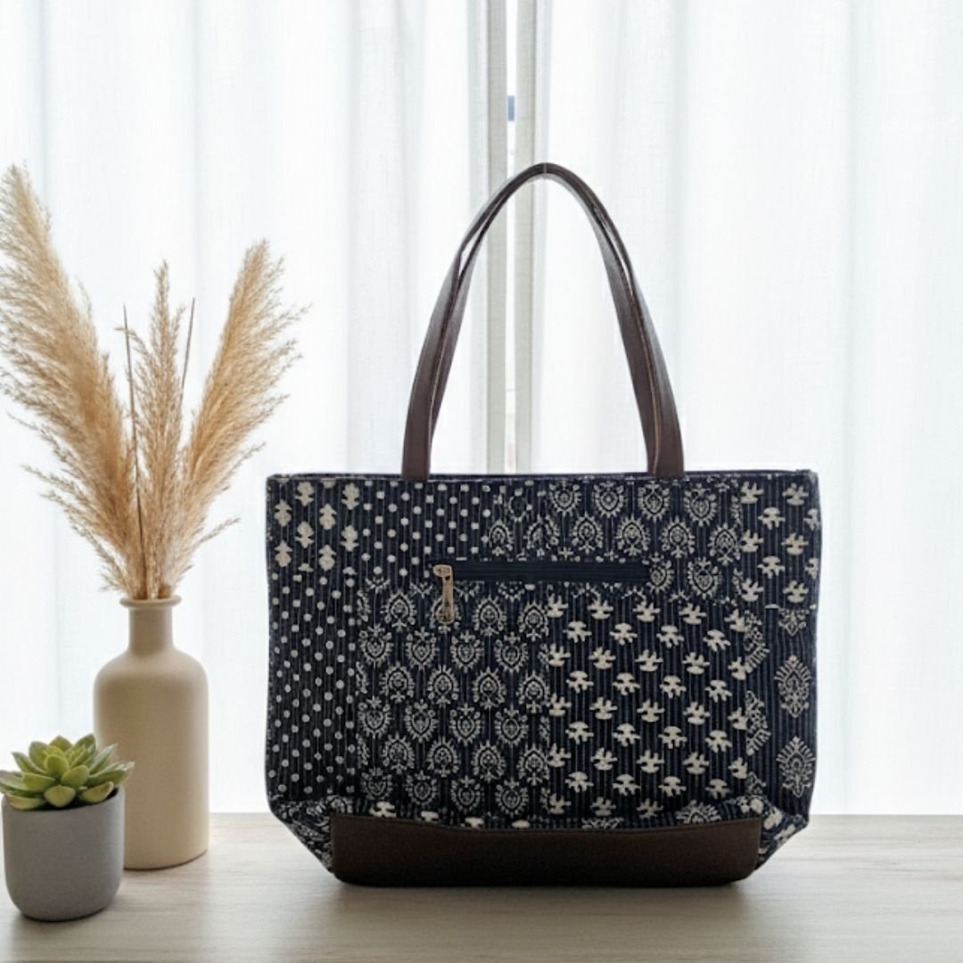 Blue Star Tote Bag