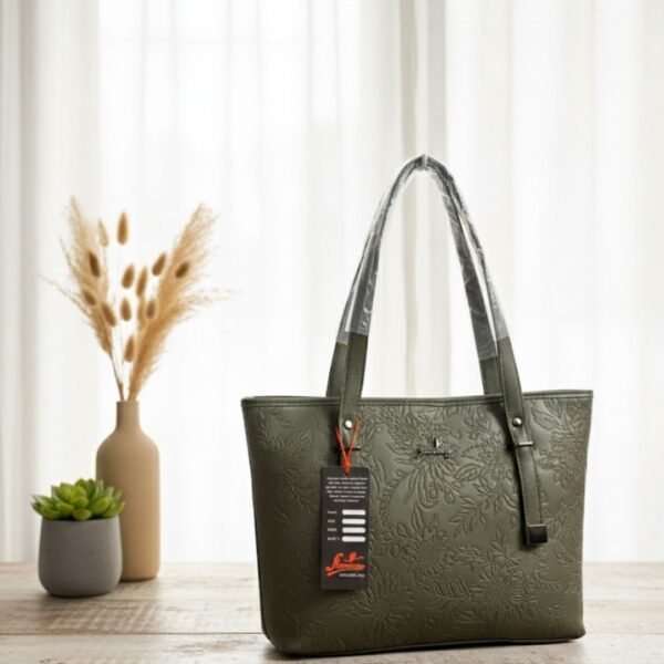 Floral Green Purse