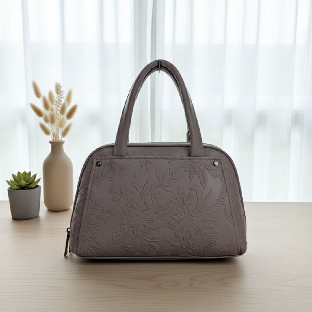 Floral Lavender Purse