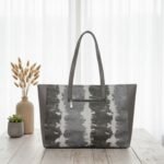 The Executive Tote grey back